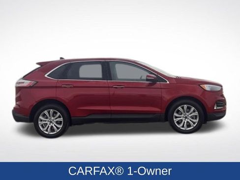 Used 2022 Ford Edge Titanium w/ Class II Trailer Tow Package AWD/4WD image 2