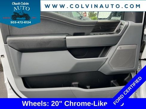 Certified 2025 Ford F150 Lariat w/ Mobile Office Package AWD/4WD image 13