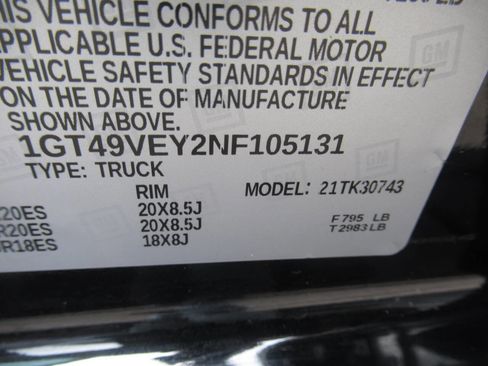 Used 2022 GMC Sierra 3500 AT4 w/ AT4 Preferred Package image 29