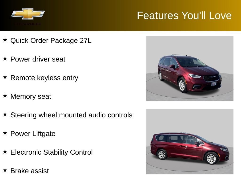 Used 2021 Chrysler Pacifica Touring-L FWD image 7