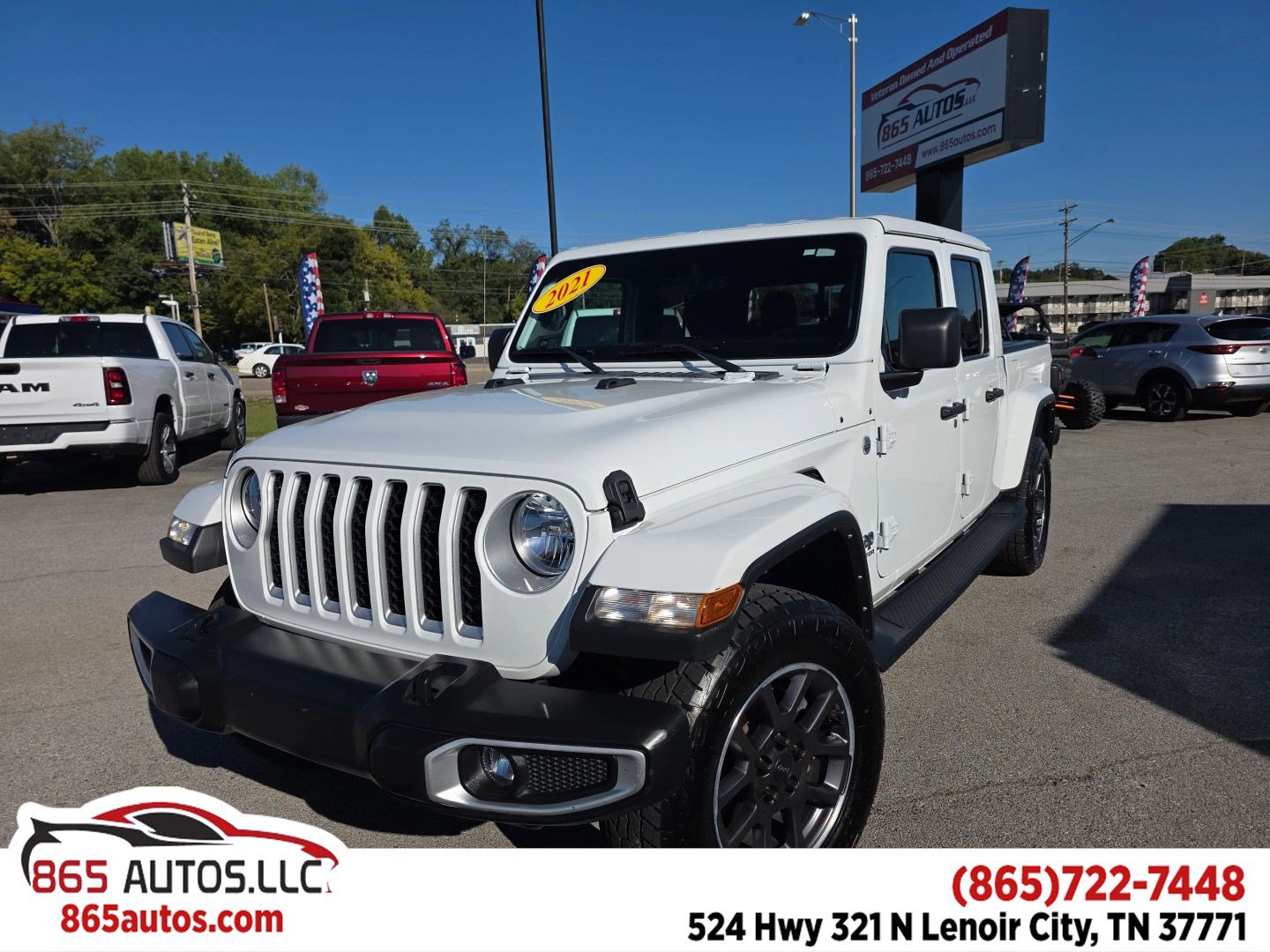 Used 2021 Jeep Gladiator Overland AWD/4WD image 1