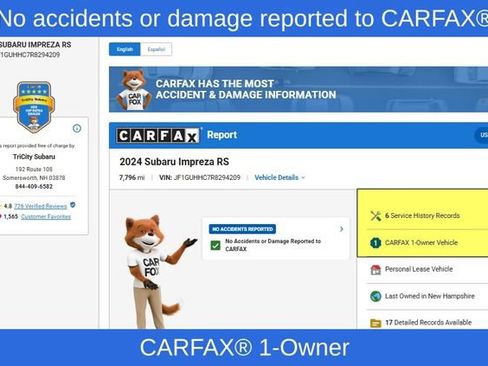 Used 2024 Subaru Impreza RS AWD/4WD image 2