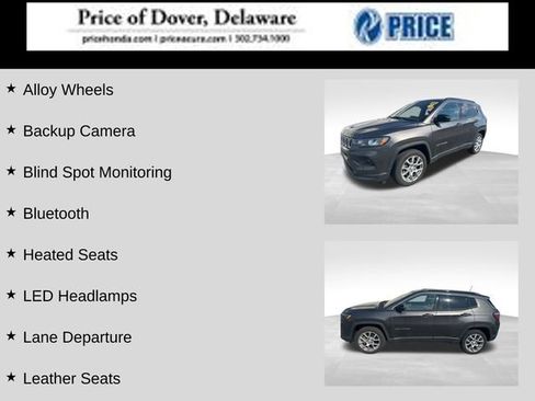 Used 2023 Jeep Compass Latitude AWD/4WD image 2