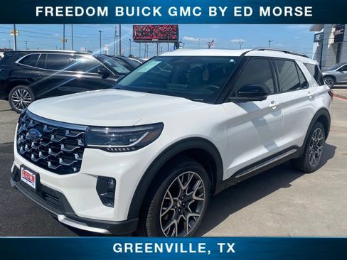 Used 2025 Ford Explorer Platinum w/ Ultimate Package AWD/4WD image 1