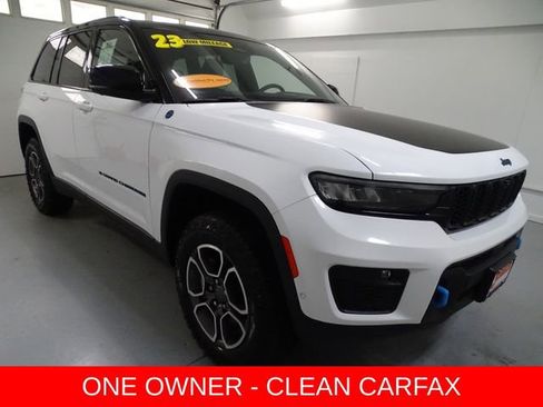 Certified 2023 Jeep Grand Cherokee Trailhawk w/ Advanced Protech Group II AWD/4WD image 1