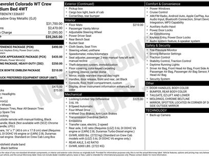 Used 2019 Chevrolet Colorado W/T w/ WT Convenience Package