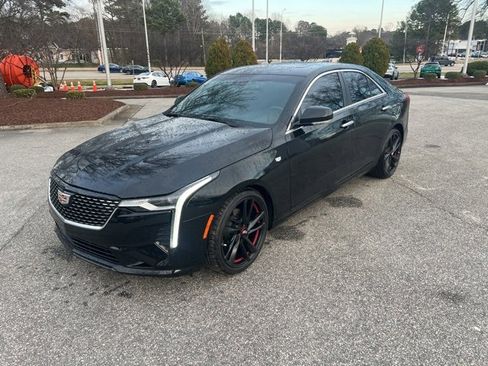 Used 2024 Cadillac CT4 Luxury w/ LPO, Red Accent Package image 1