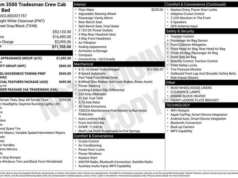 Used 2025 RAM 3500 Tradesman w/ Chrome Appearance Group AWD/4WD image 5
