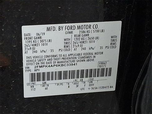 Used 2019 Ford Edge ST w/ Equipment Group 401A image 28