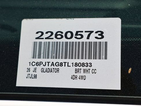 New 2026 Jeep Gladiator Sport AWD/4WD image 36