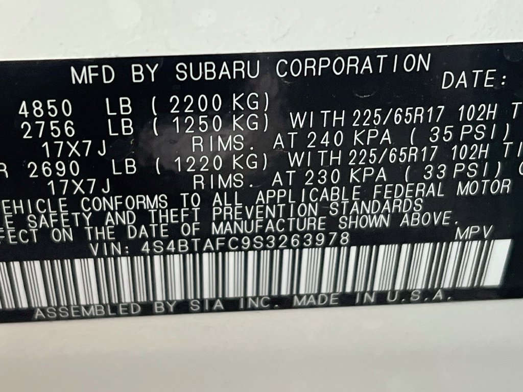 Certified 2025 Subaru Outback Premium w/ Popular Package #1A AWD/4WD image 23