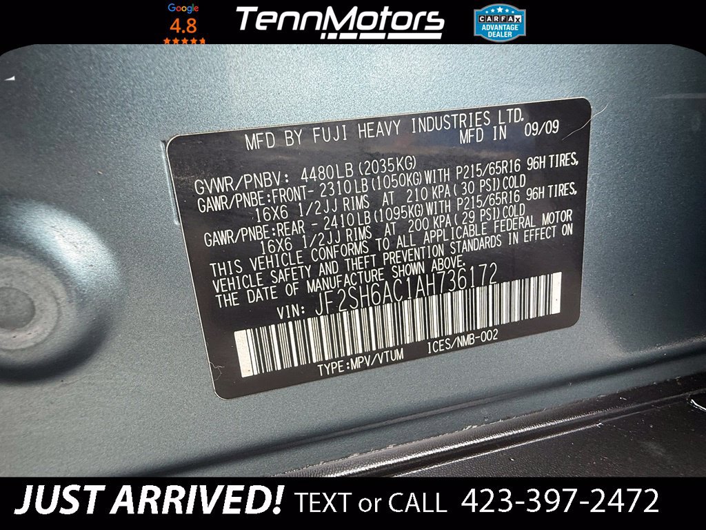 Used 2010 Subaru Forester 2.5X w/ Popular Equipment Group 1A AWD/4WD image 19