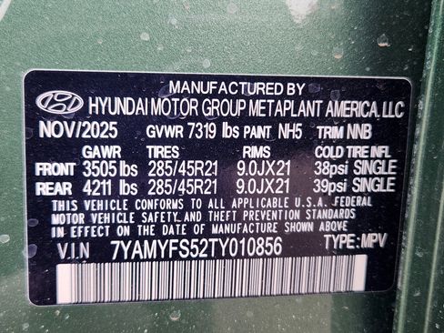 New 2026 Hyundai Ioniq 9 Calligraphy AWD/4WD image 44