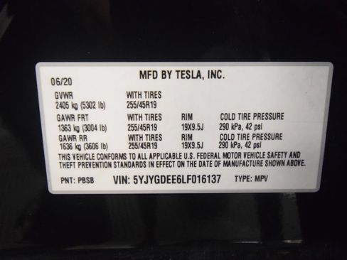 Used 2020 Tesla Model Y Long Range AWD/4WD image 26