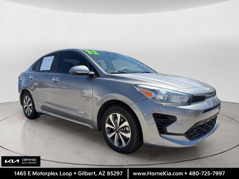 Certified 2022 Kia Rio S w/ Technology Package FWD image 1