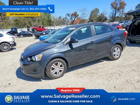 Used 2015 Chevrolet Sonic LT w/ Advanced Safety Package image 1