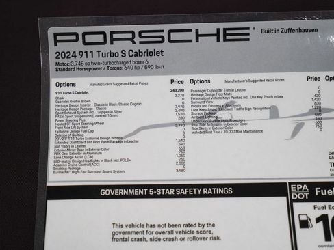 Used 2024 Porsche 911 Turbo S image 38