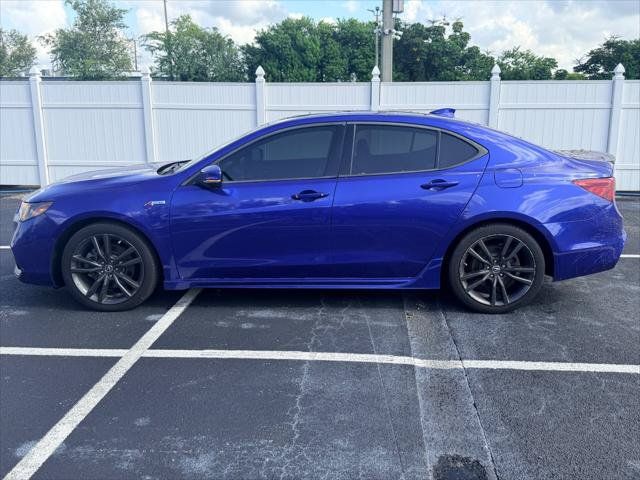 Used 2020 Acura TLX w/ Technology & A-SPEC Package FWD image 3