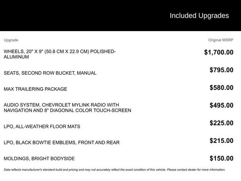 Used 2018 Chevrolet Tahoe LT w/ Max Trailering Package image 2