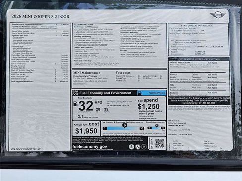 New 2026 MINI Cooper S image 17