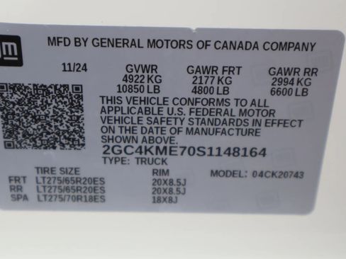 Used 2025 Chevrolet Silverado 2500 Custom w/ Custom Value Package AWD/4WD image 30