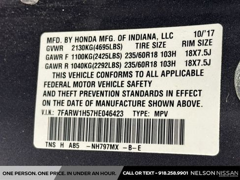 Used 2017 Honda CR-V EX image 31