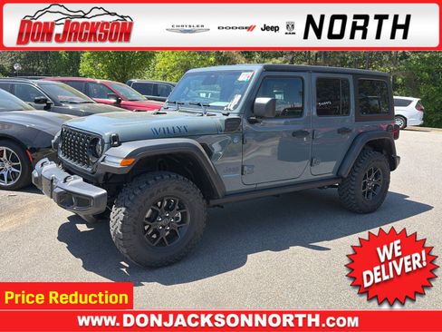 Used 2025 Jeep Wrangler Willys AWD/4WD image 1