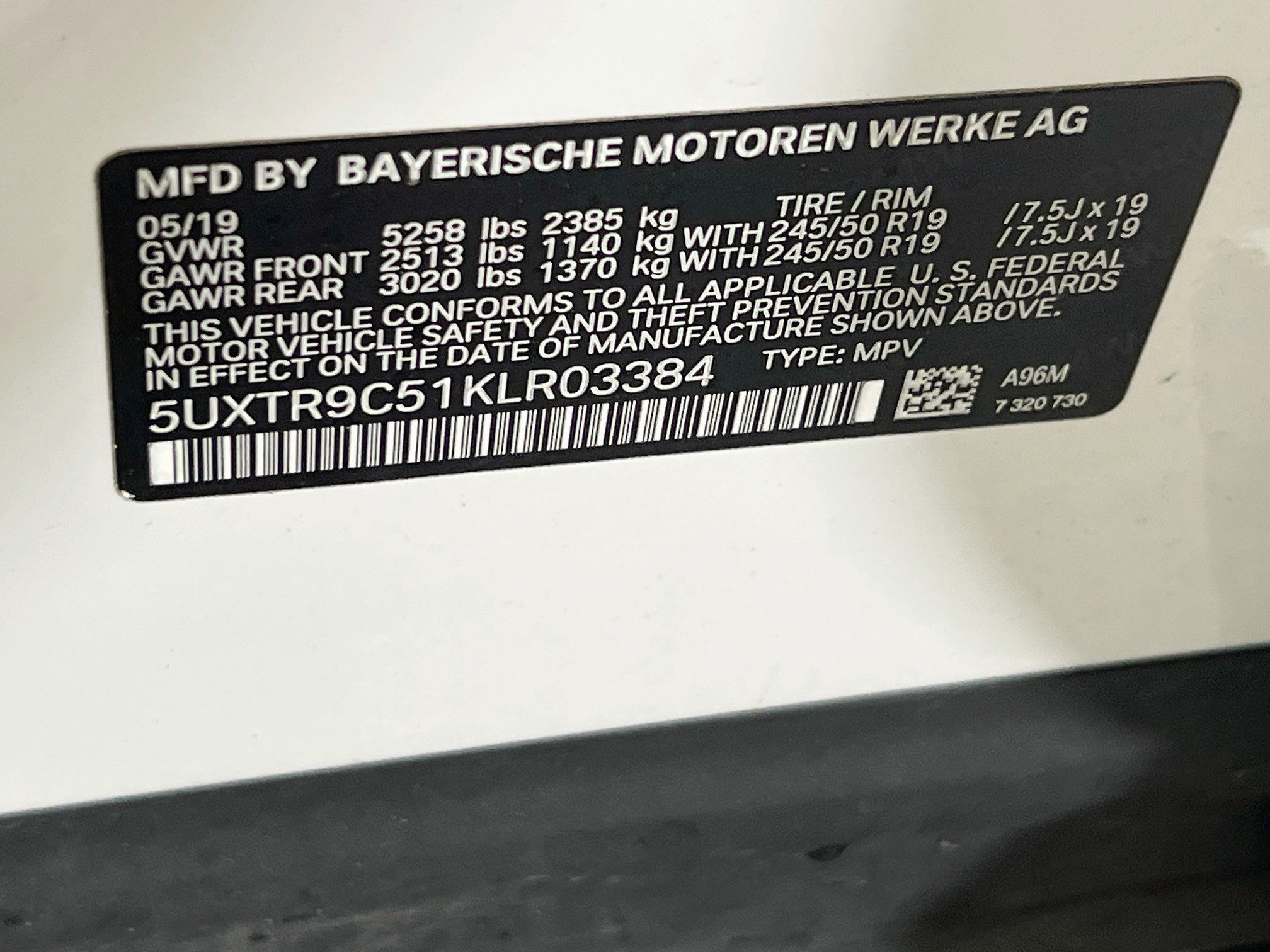 Used 2019 BMW X3 xDrive30i w/ Convenience Package AWD/4WD image 32