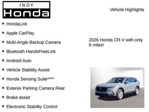 New 2026 Honda CR-V LX image 7