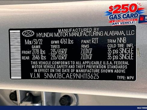 Used 2022 Hyundai Tucson SEL AWD/4WD image 35