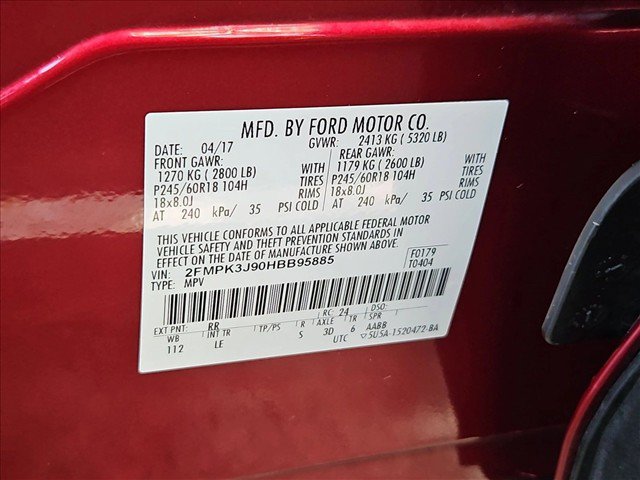 Used 2017 Ford Edge SEL w/ Equipment Group 201A FWD image 25