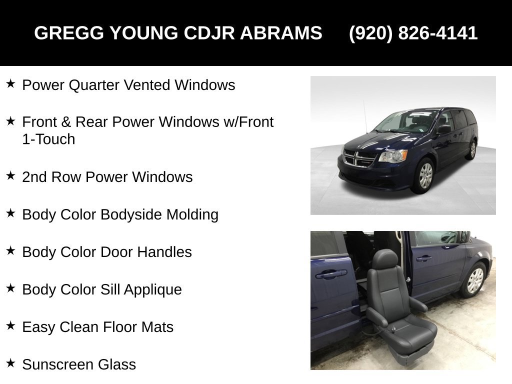Used 2017 Dodge Grand Caravan SE w/ Power Window Group FWD image 19
