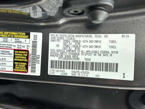 New 2024 Toyota Tundra SR5 w/ SR5 Convenience Package image 45