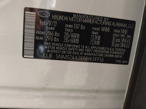 Used 2022 Hyundai Santa Fe SEL FWD image 33