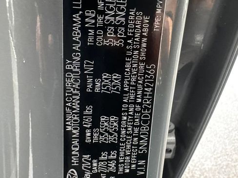 Used 2024 Hyundai Tucson SEL AWD/4WD image 23