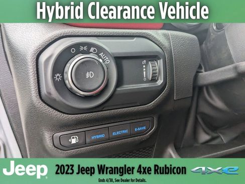New 2023 Jeep Wrangler Unlimited Rubicon 4xe image 16