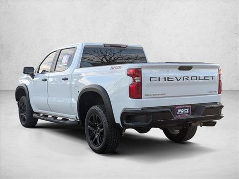 Used 2025 Chevrolet Silverado 1500 Custom Trail Boss w/ Turbomax Blackout Package AWD/4WD image 7