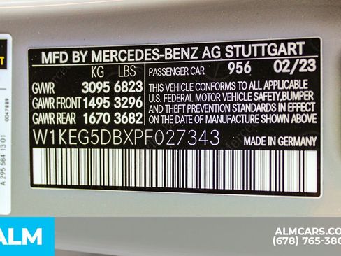 Used 2023 Mercedes-Benz EQE AMG 4MATIC Sedan image 40