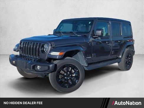 Used 2021 Jeep Wrangler Unlimited Sahara AWD/4WD image 1