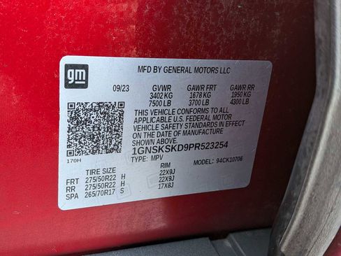 Used 2023 Chevrolet Tahoe Premier w/ Premium Package 2 image 36