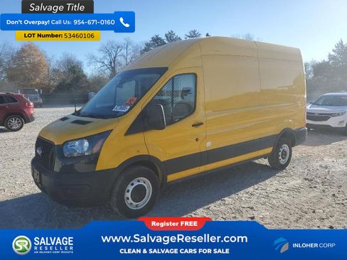 Used 2021 Ford Transit 250 148 High Roof w/ Load Area Protection Package RWD image 1
