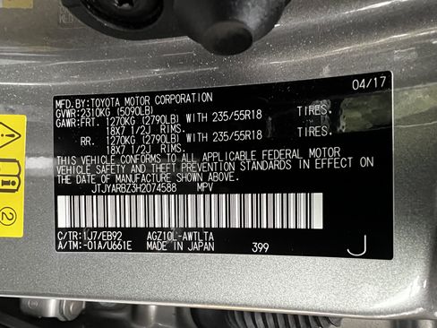 Used 2017 Lexus NX 200t F Sport w/ F Sport Premium Package image 51