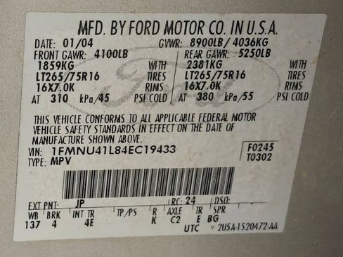 Used 2004 Ford Excursion XLT AWD/4WD image 37