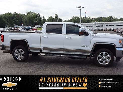 Used 2018 GMC Sierra 2500 SLT w/ Duramax Plus Package AWD/4WD image 1