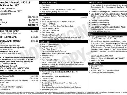 Used 2023 Chevrolet Silverado 1500 LT w/ Convenience Package II image 2