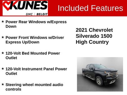 Used 2021 Chevrolet Silverado 1500 High Country w/ Z71 Off-Road Package