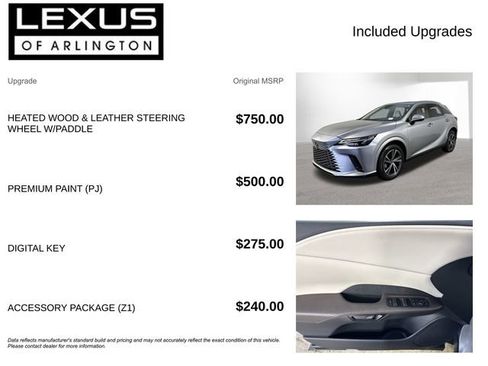 Used 2023 Lexus RX 350 Premium w/ Accessory Package (Z1) image 4