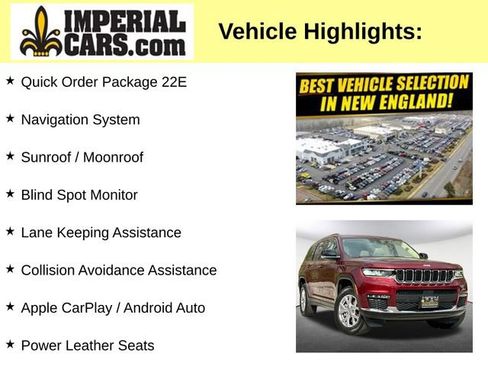 Used 2022 Jeep Grand Cherokee L Limited AWD/4WD image 8