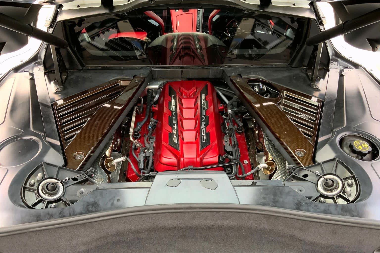 Used 2021 Chevrolet Corvette Stingray Preferred Cpe w/ Engine Appearance Package RWD image 55
