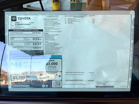 New 2026 Toyota Camry SE image 21